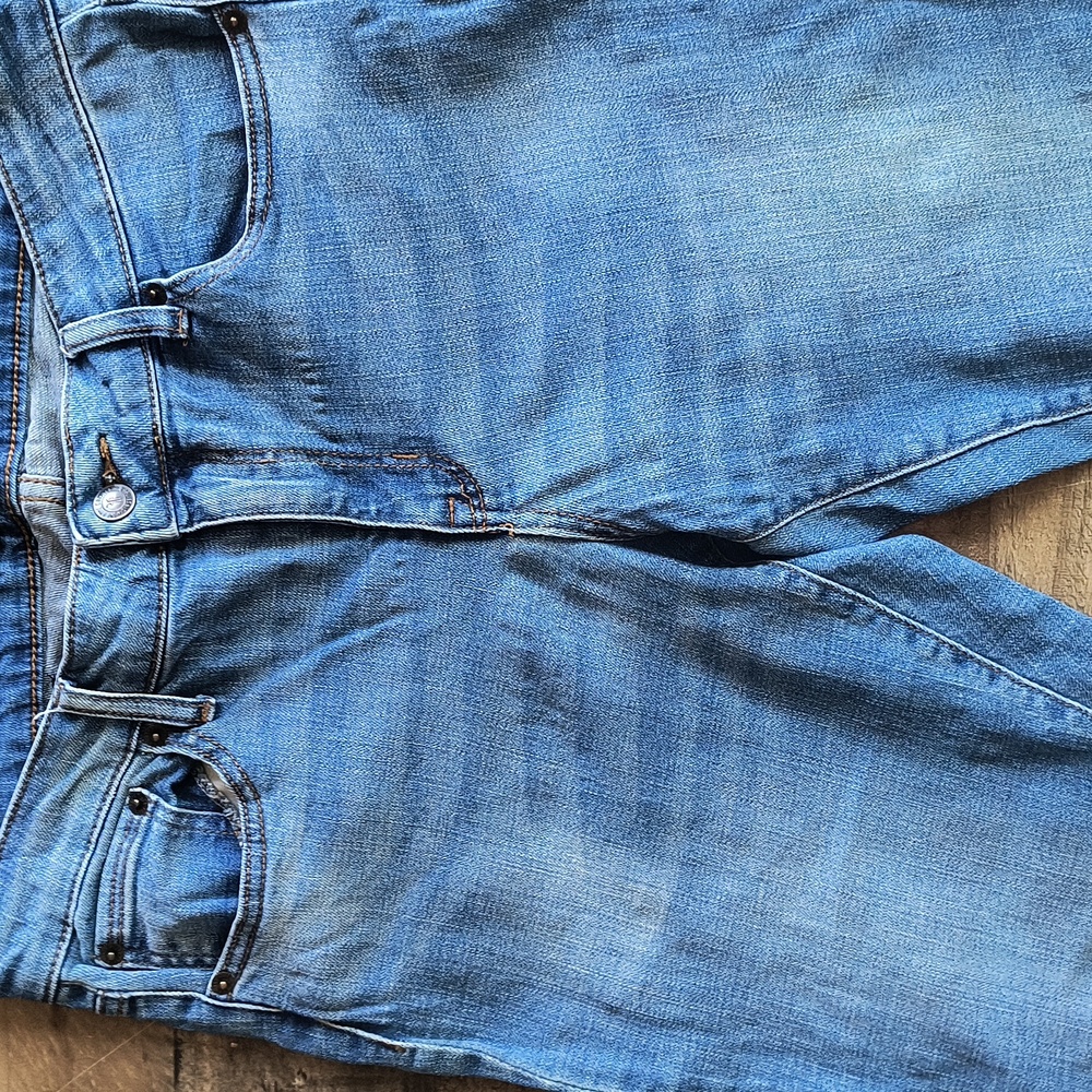 Frye Mid Rise Light Wash Faded Skinny Jeans Sz 8 Women - Picture 4 of 14